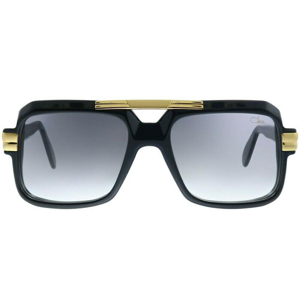 Cazal Legends 663/3 Black 18KT Gold/grey 001 Sunglasses