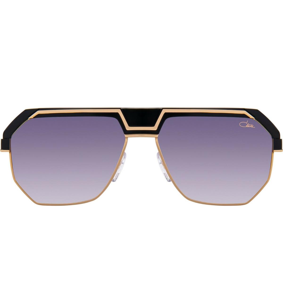 Cazal 790/3 Black Gold/grey Shaded 001 Sunglasses