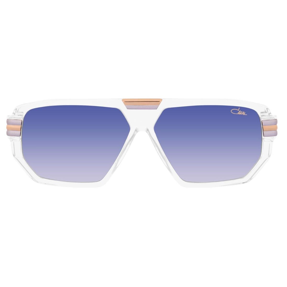 Cazal 8045 Crystel Silver Gold/blue Shaded 002 Sunglasses