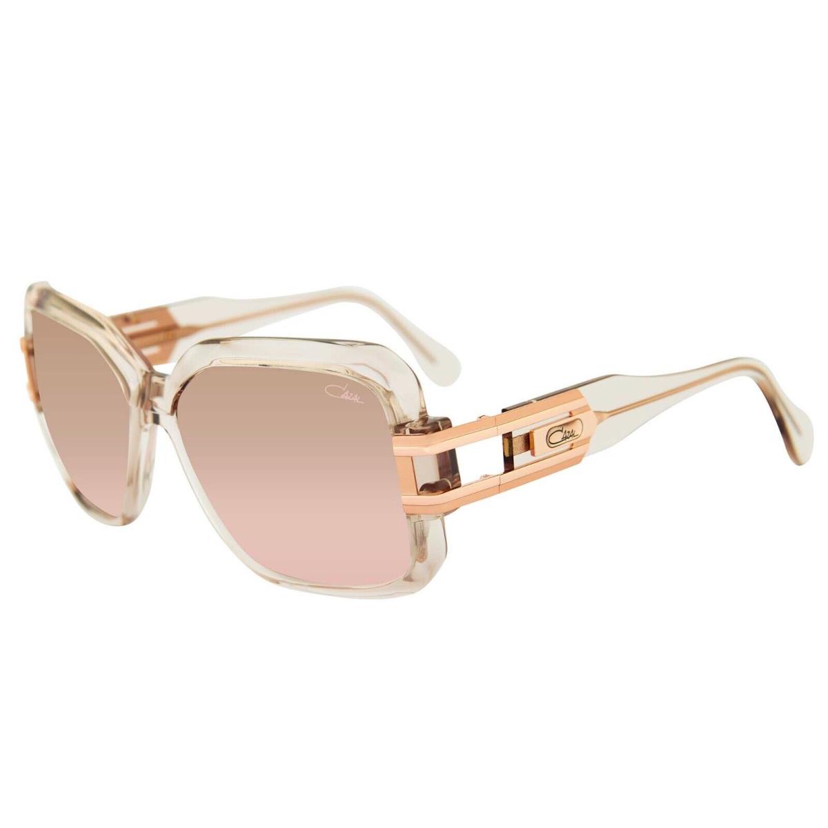 Cazal Legends 623/3 Light Rose Gold/brown Rose Shaded 002 Sunglasses - Frame: Light Rose Gold, Lens: Brown Rose Shaded