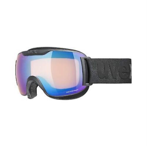 Uvex Unisex Uvex Downhill 2000 S Cv Ski Goggles One Size Black Mat/blue-yellow