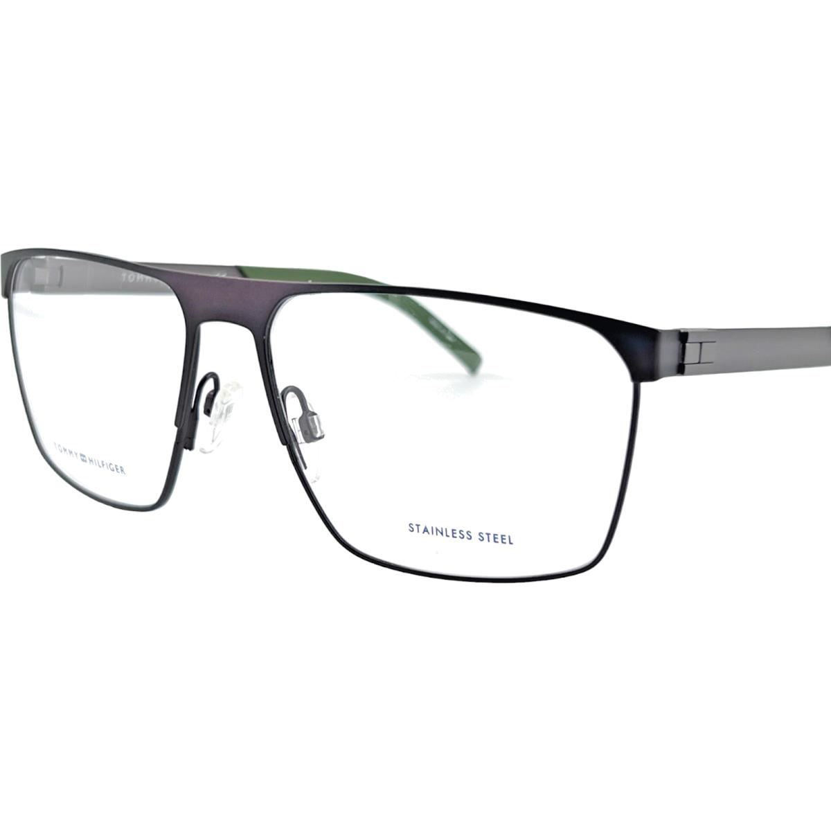 Tommy Hilfiger TH1861 Men`s Metal Eyeglass Frame 04IN Matte Brown 61-16 W/case