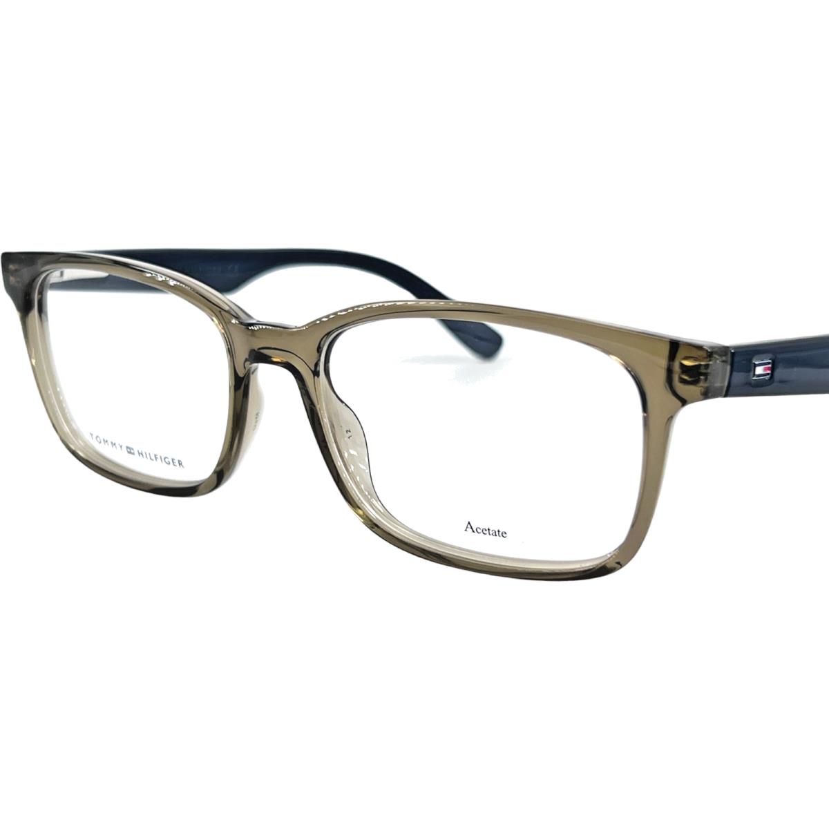Tommy Hilfiger TH1487 Men`s Plastic Eyeglass Frame 04C3 Olive 53-17 W/case