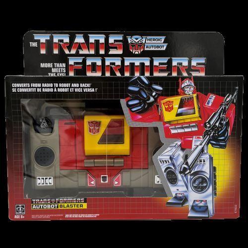 Transformers Autobot Blaster 2020 G1 Action Figure Plus Weapon Accessory