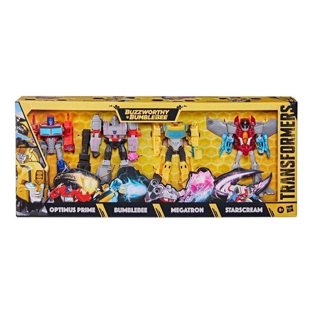 Transformers Buzzworthy Bumblebee Warrior Class 4-Pack