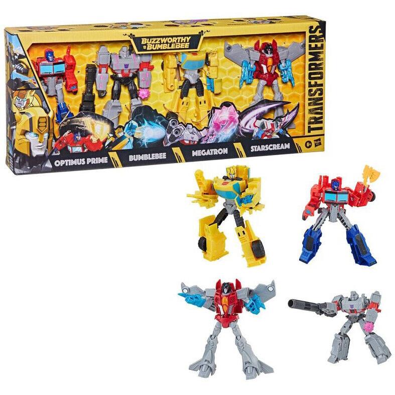 Hasbro Transformers Buzzworthy Bumblebee Warrior - 4 Pack