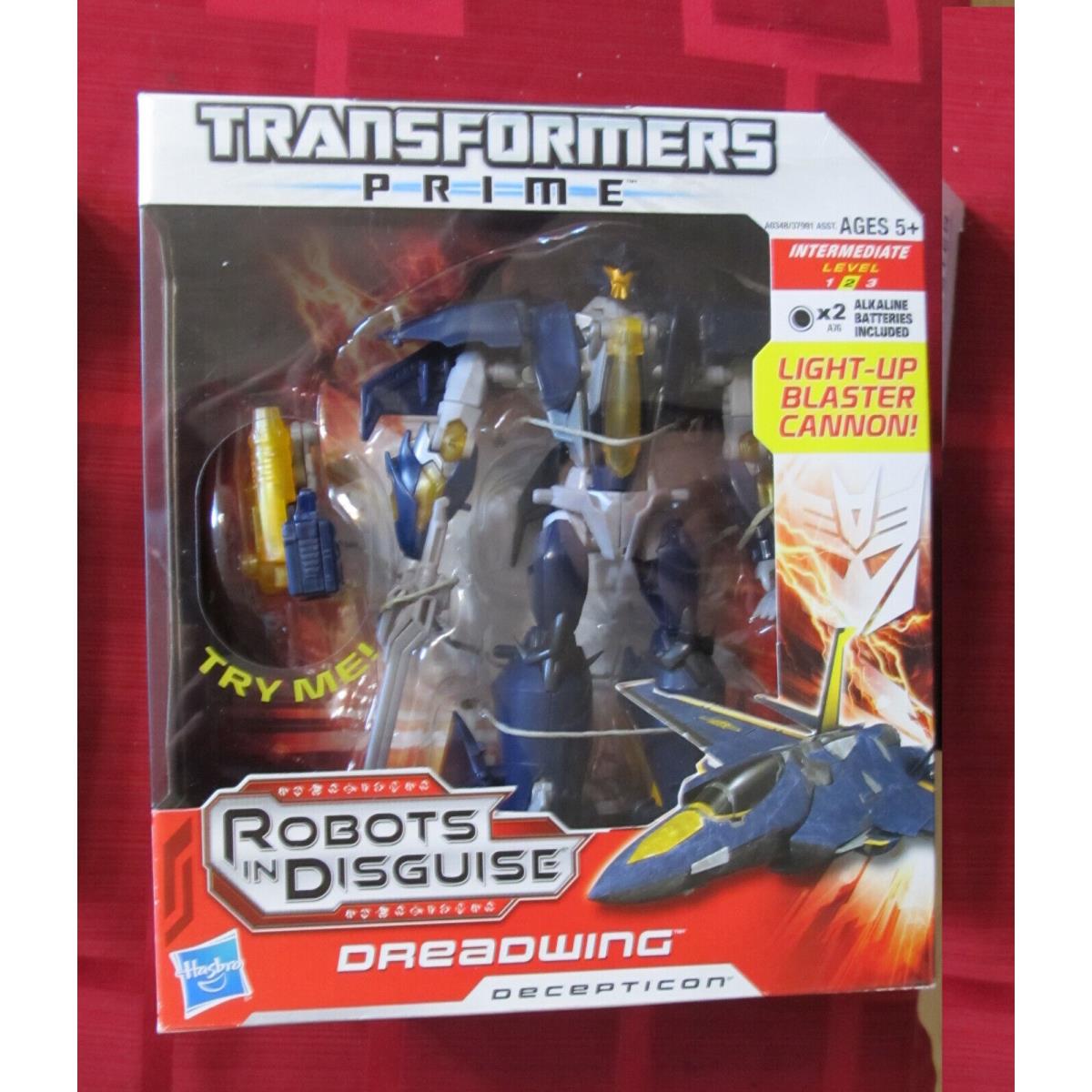 Transformers Prime 2011 Decepticon Dreadwing Figure Robots In Disguise 005