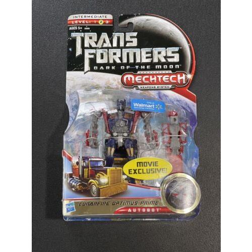 Transformers Mechtech Lunarfire Optimus Prime Dark OF The Moon Movie Exclusive