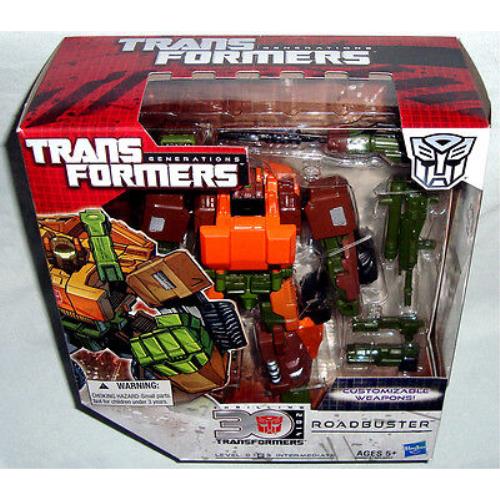 Transformers Generations Roadbuster Voyager Action Figure Mib 30th Anniversary