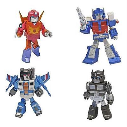 Transformers Exclusive 4-Piece Minimates Vhs Box Set
