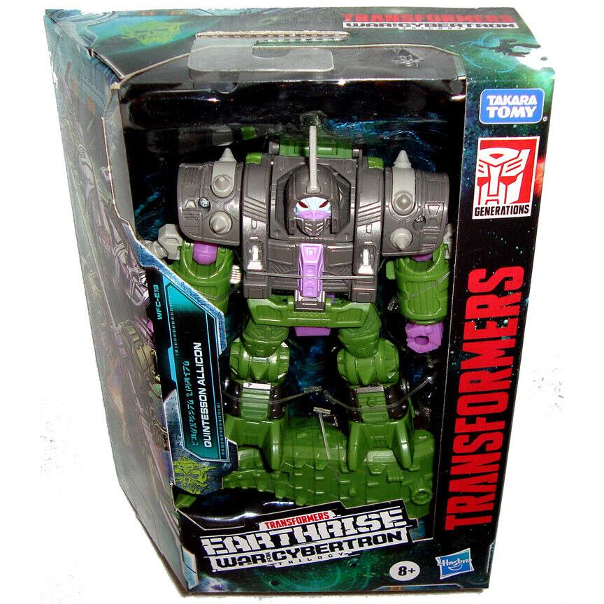 Transformers Earthrise War For Cybertron Quintesson Allicon Deluxe Figure Takara