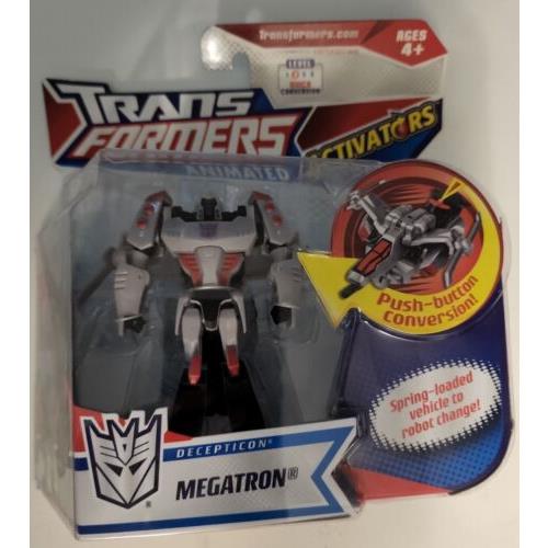Transformers 2008 Animated Activators Decepticon Megatron Attack Helicopter Mode