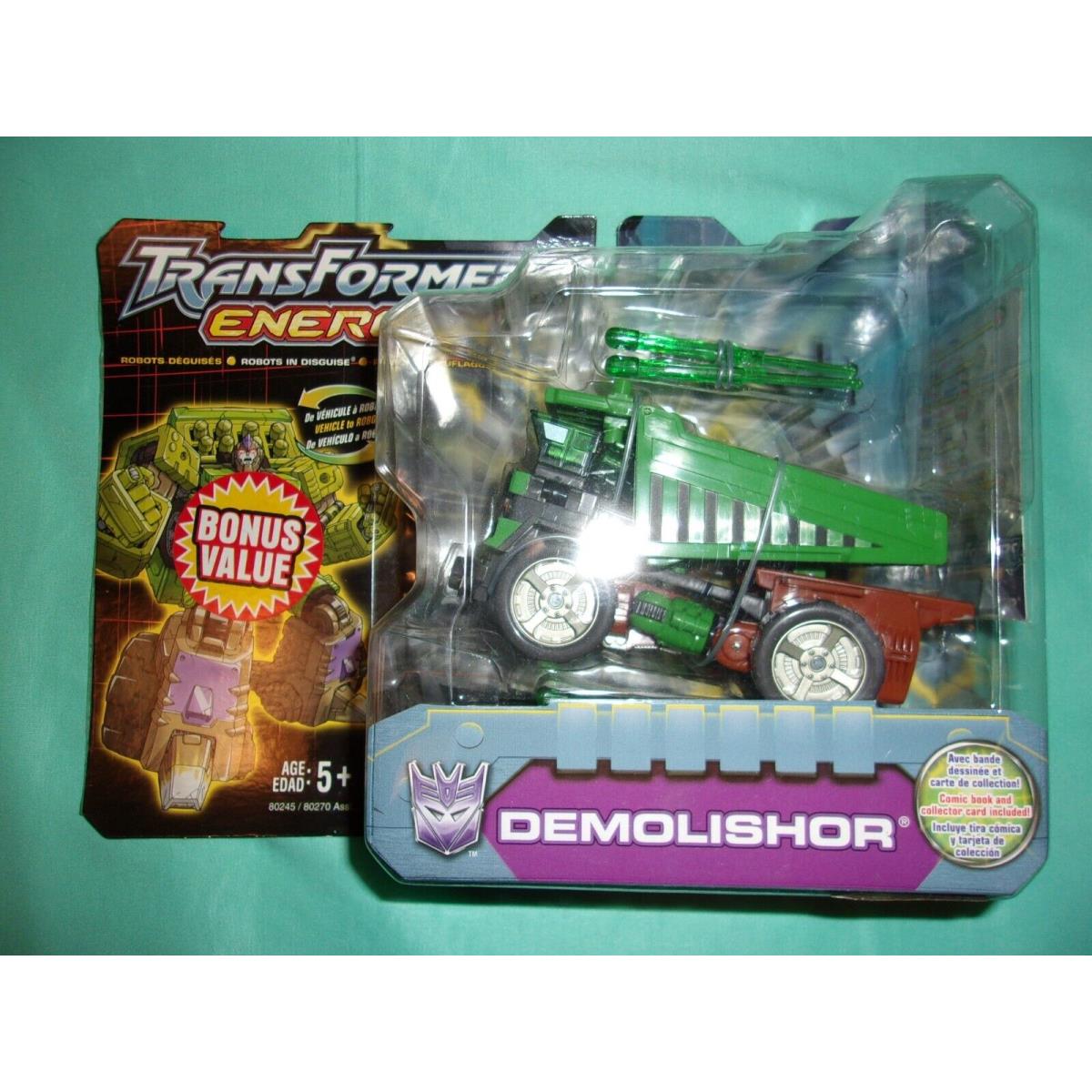 Transformers Energon Demolishor 2003 Rare Powerlinx