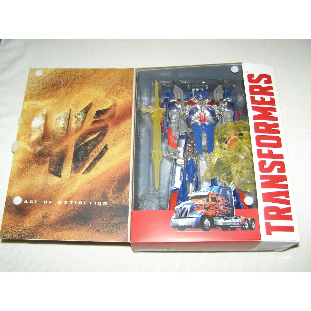 Transformers Movie 2014 Age of Extinction Optimus Prime 1st Edition Leader Misb