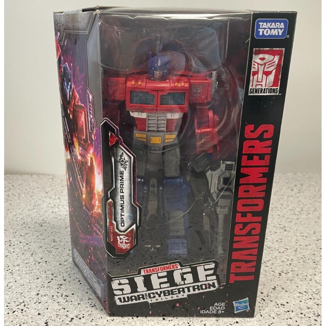 Transformers Siege War For Cybertron Voyager Class Optimus Prime