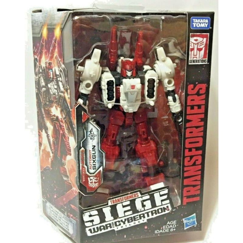 Hasbro Transformers Generations War For Cybertron Siege Deluxe Sixgun