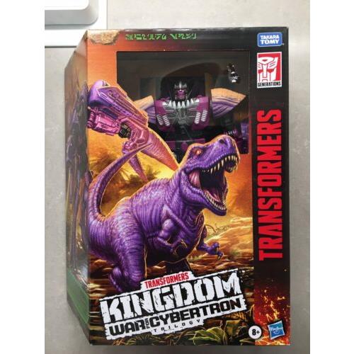 Transformers Megatron T-rex Kingdom Leader Class Beast Wars WFC-K10