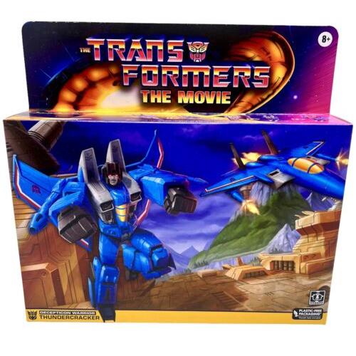 Transformers Retro Thundercracker Figure Decepticon Warrior In Hand