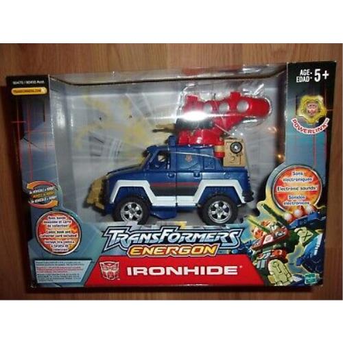Transformers Energon Ironhide 2003 Rare Powerlinx