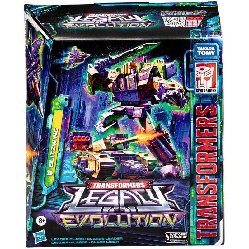 Transformers Generations Legacy Evolution Leader Class Blitzwing Action Figure