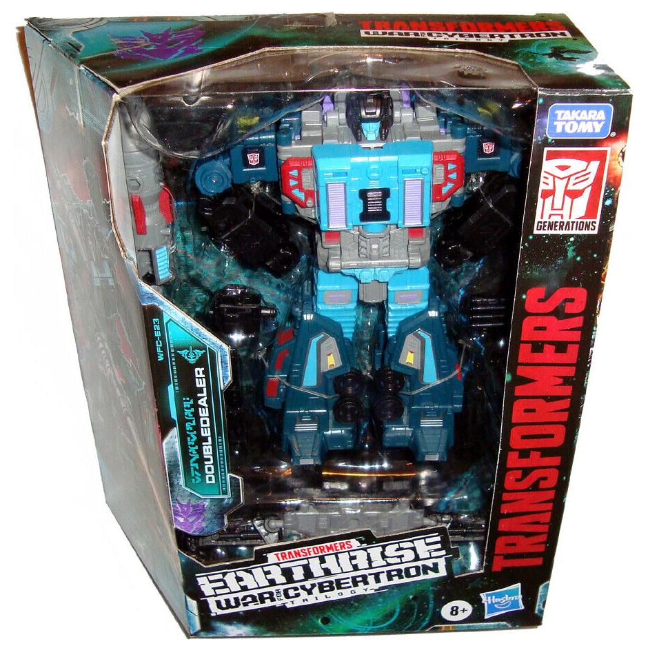 Transformers Earthrise War For Cybertron Doubledealer Takara Tomy Mib Leader Cla