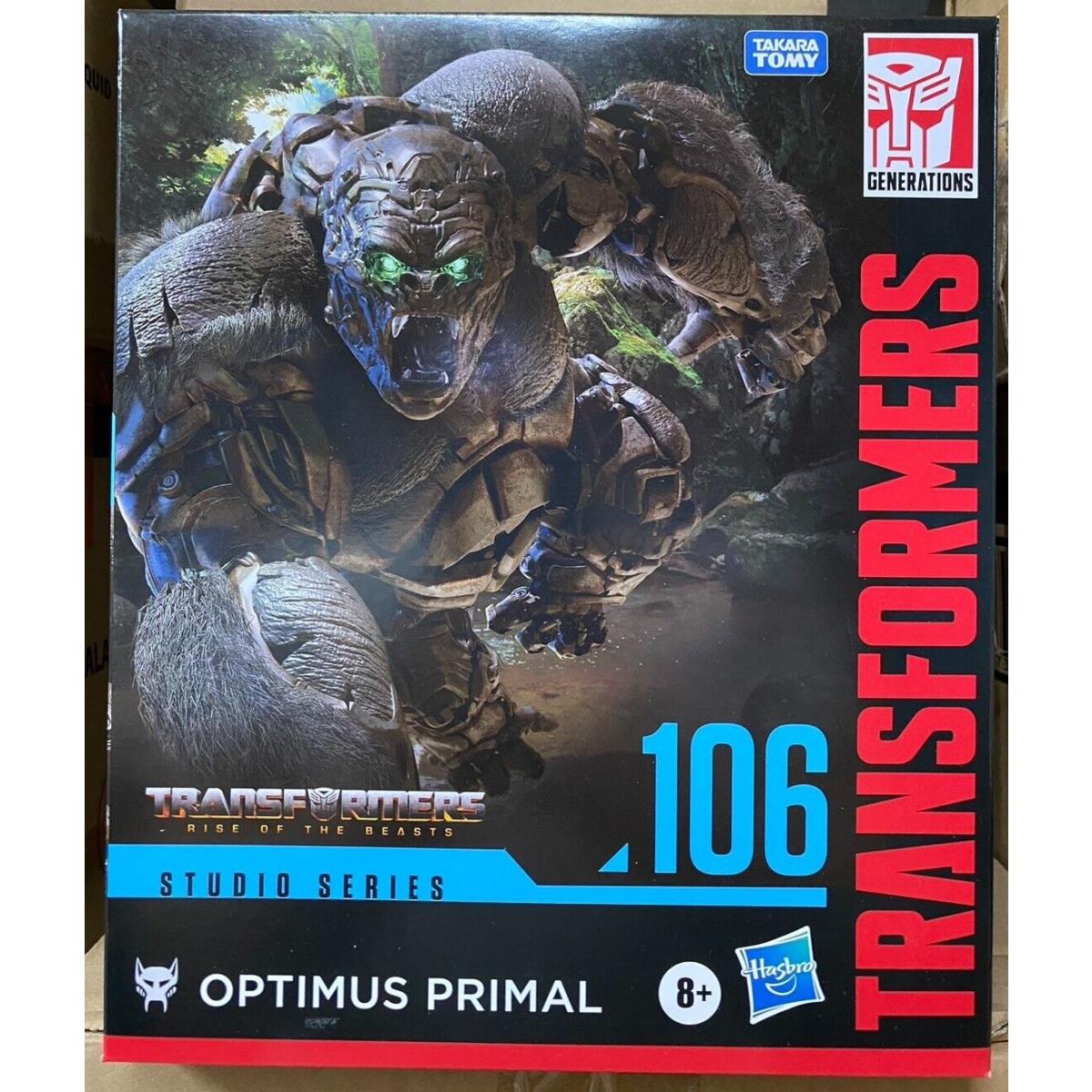 Hasbro Transformers Studio Series Rise OF The Beasts 106 Leader Optimus Primal