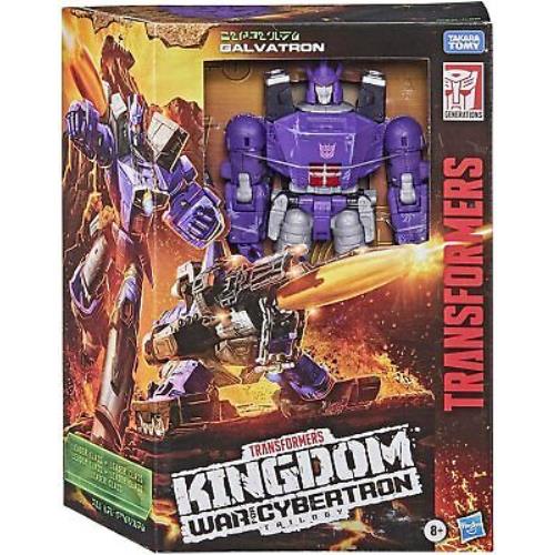 Transformers: War For Cybertron Kingdom Galvatron Figure Leader Class