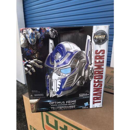 Transformers Last Knight Role Play Helmet Optimus Prime Blaster Misb Comp