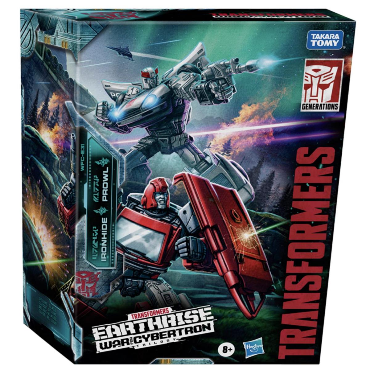 Transformers War For Cybertron Earthrise Ironhide Prowl