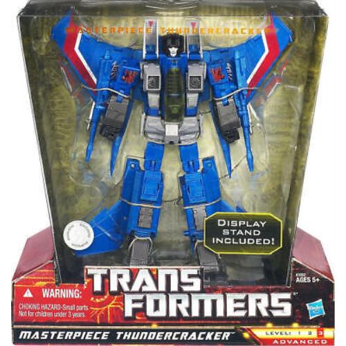 2012 Transformers Masterpiece Thundercracker Decepticon Action Figure Hasbro
