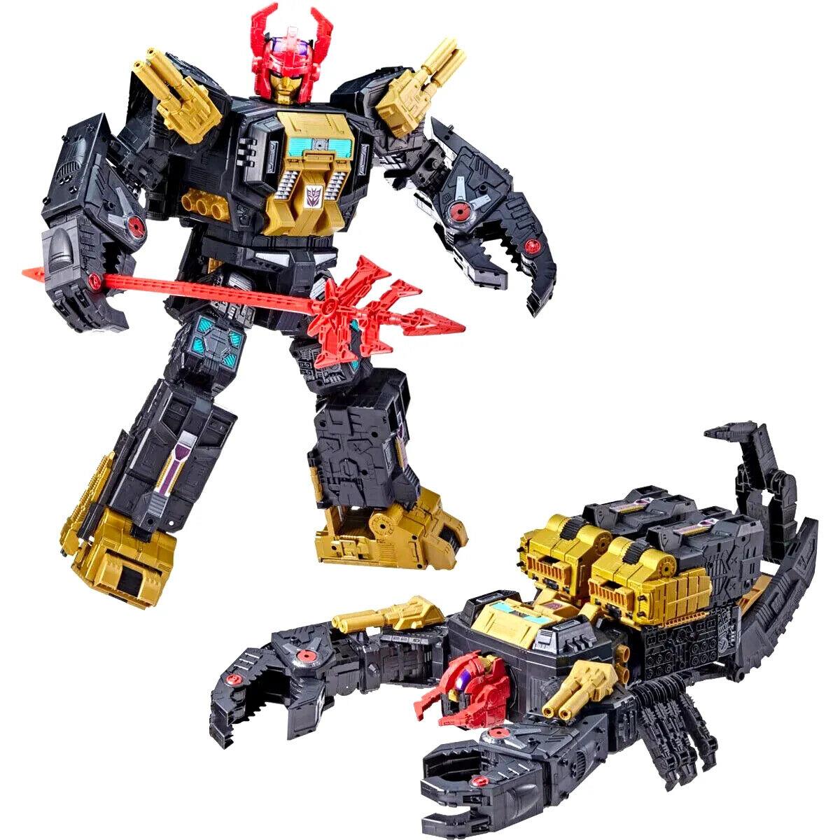 Transformers X2 Black Zarak Generations Select Titan Exclusive Cybertron Case