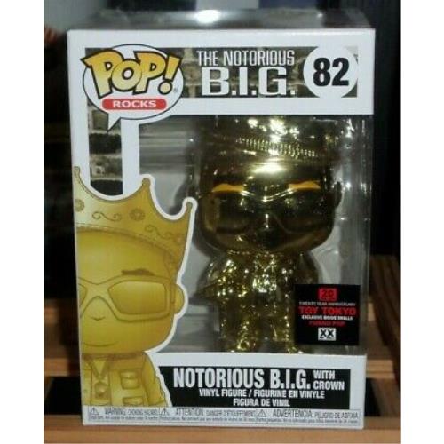 The Notorious Big with Crown Pop Funko 82 One More Chance More Money