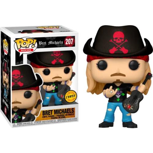 Bret Michaels Funko Pop - Bret Michaels - Rocks Chase