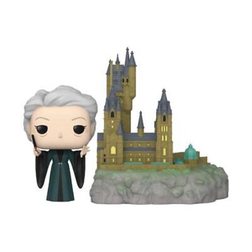 Funko Pop Town: HP Co0th - Minerva Mcgonagall with Hogwarts - Harry Potter - Co