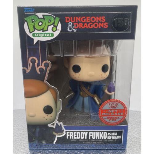 Funko Pop Freddy Funko as High Elf Wizard Droppp Royalty Dungeons Dragons 156