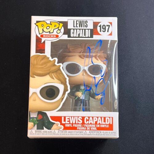 Lewis Capaldi Signed Funko Pop 197 Psa/dna F1