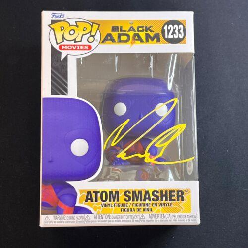 Noah Centineo Signed Atom Smasher Funko Pop 1233 Psa/dna Black Adam