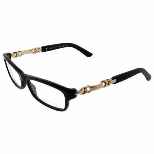 Jimmy Choo JC85 Qfe Women Eyewear Optical Frame Black Rectangle