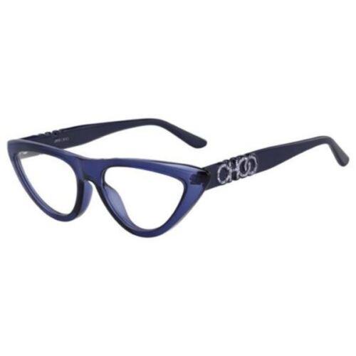 Jimmy Choo 255G B3V Women Eyewear Optical Frame Transparent Purple Cat Eye