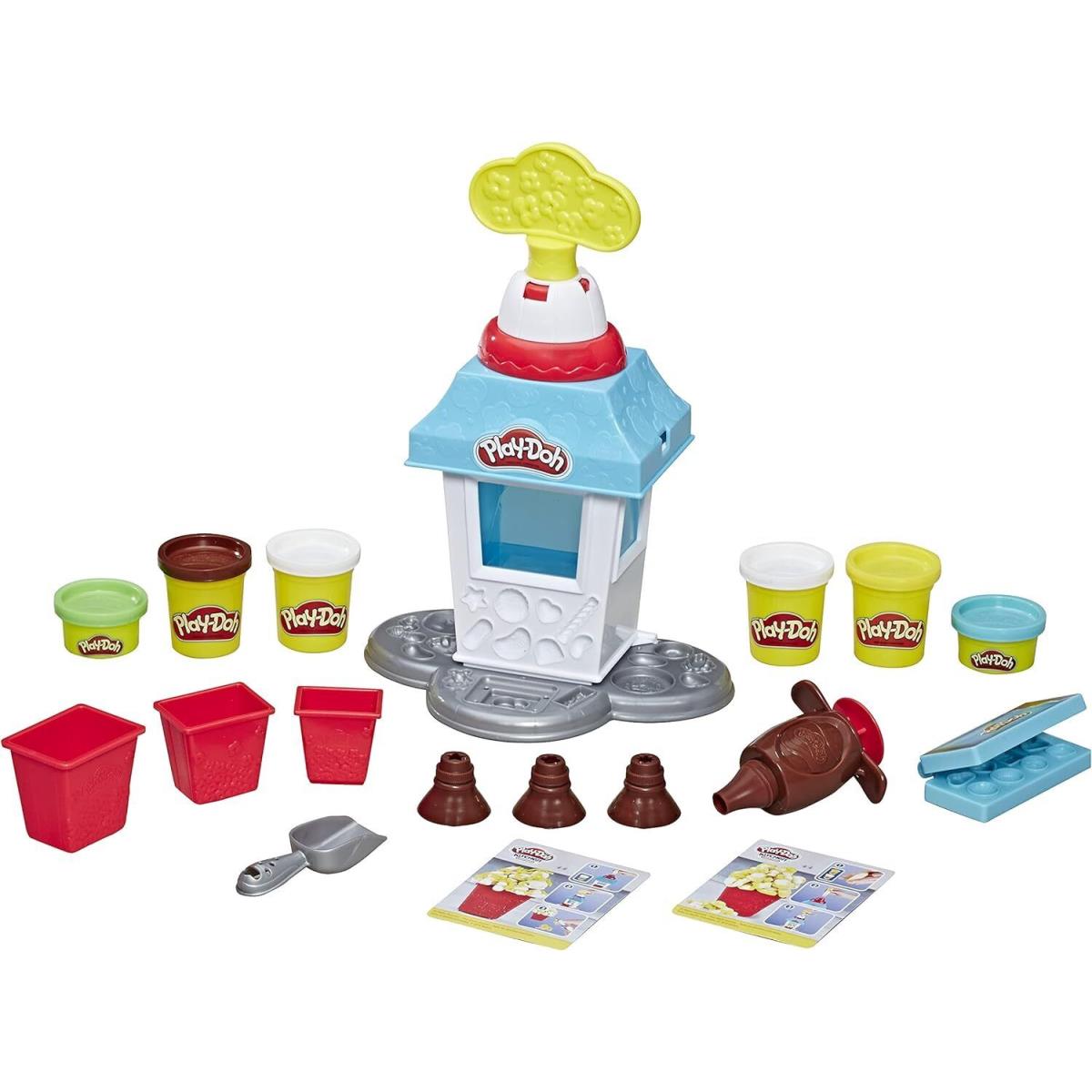 Play-doh Kitchen Creations Popcorn Party Play Food Set with 6 Cans