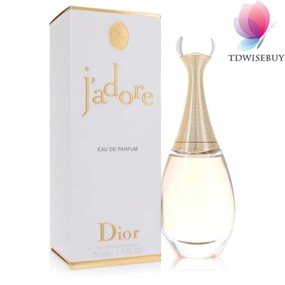 Jadore Perfume Women by Christian Dior Eau De Parfum Spray 1.7 oz Edp 50 ml