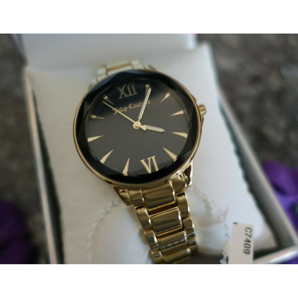 Juicy Couture Black Label Watch Gold and Black JC1280bkgb