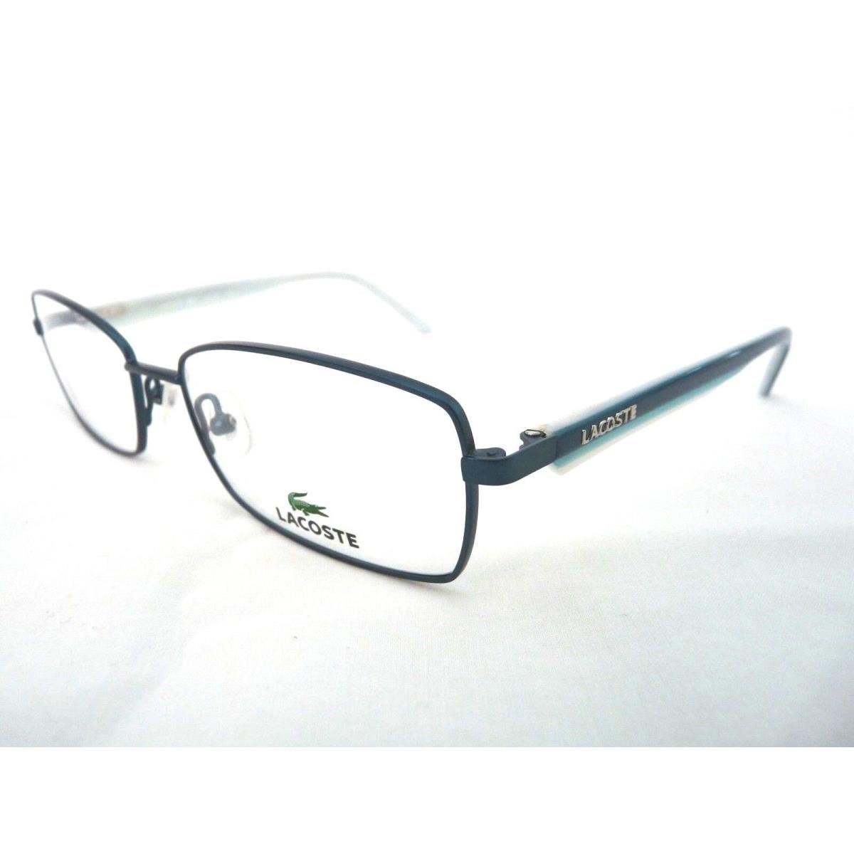 Lacoste L2144 466 54mm Petroleum Women Ophthalmic Eyeglasses Frame