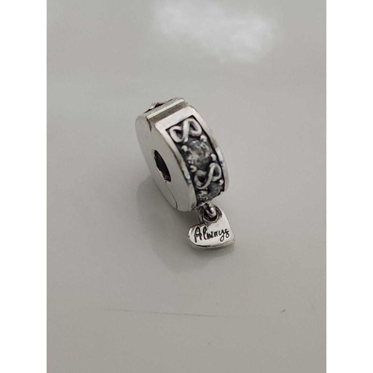 Pandora Family Always Pave Clip Charm 791151C01