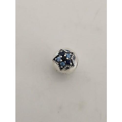 Pandora Bright Star Clip Charm 796380NSBMX Retired