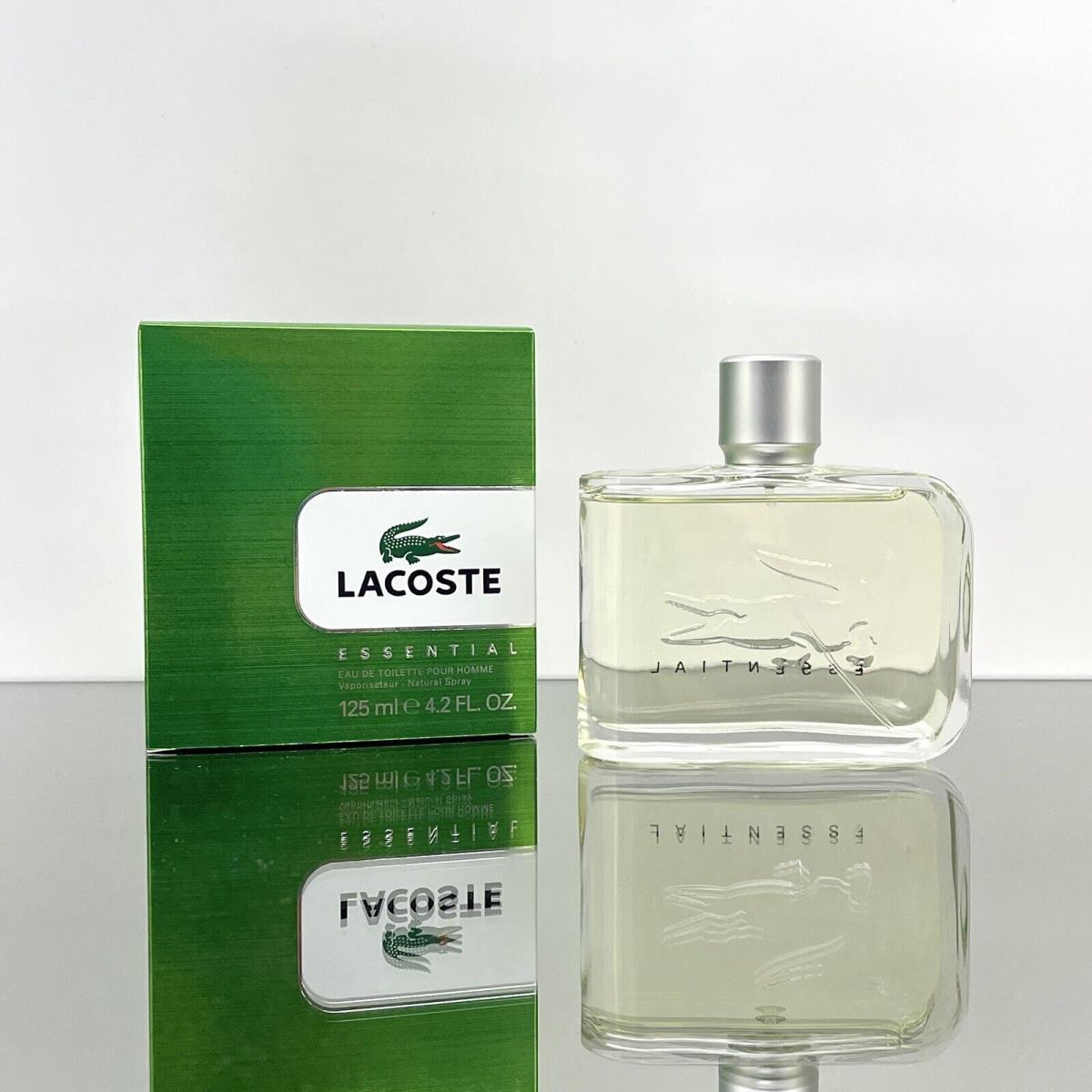 Lacoste Essential by Lacoste For Men Eau de Toilette 4.2oz-125ml Spray BB09