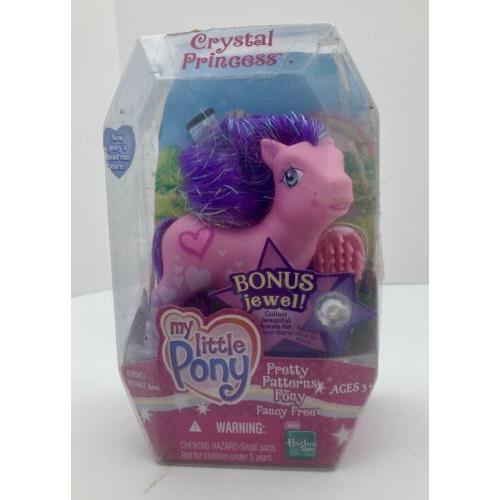 Hasbro My Little Pony March Birth Stone G3 Birthday Pony 2005 Crystal Princess