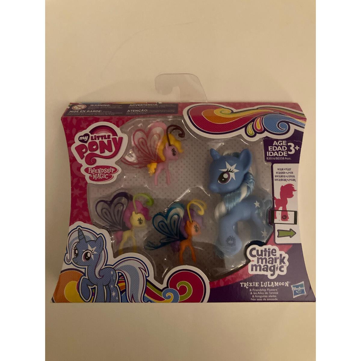 G4 My Little Pony Brushable 3 Trixie Lulamoon Cutie Mark Magic