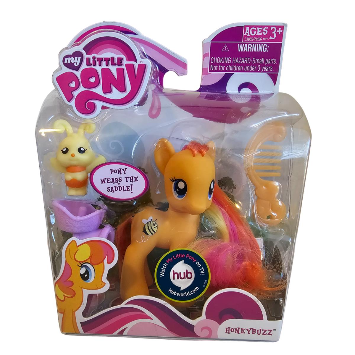 Hasbro My Little Pony Honeybuzz Friendship Is Magic G4 Brushable Mlp 2010