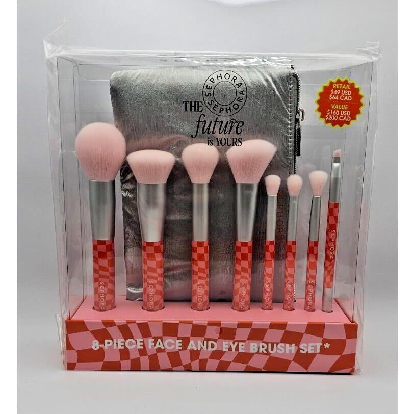 Sephora Collection The Future is Yours 8pc Face Eye Brush Set